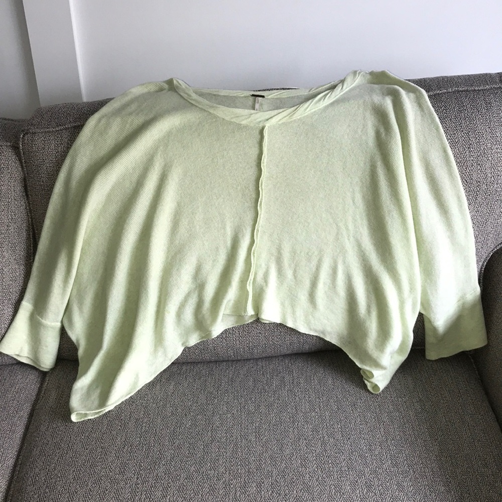 light green casual top